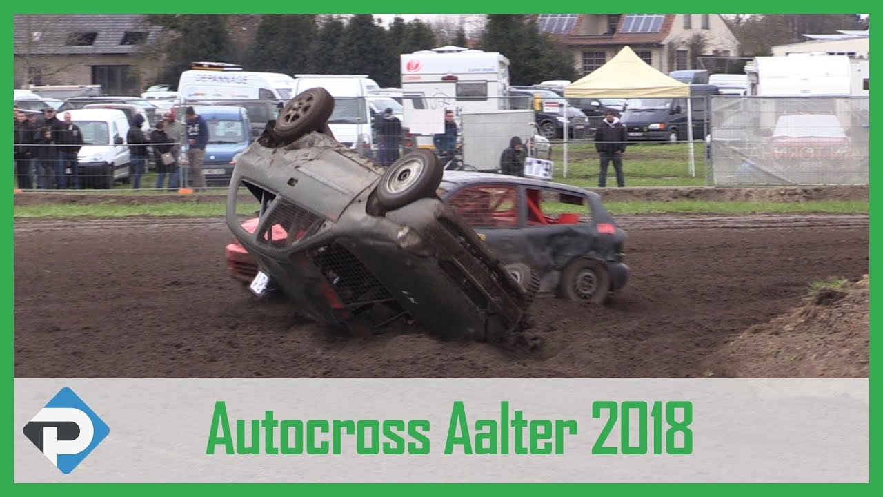 Autocross Aalter 2018 | Full attack and Crash | HD