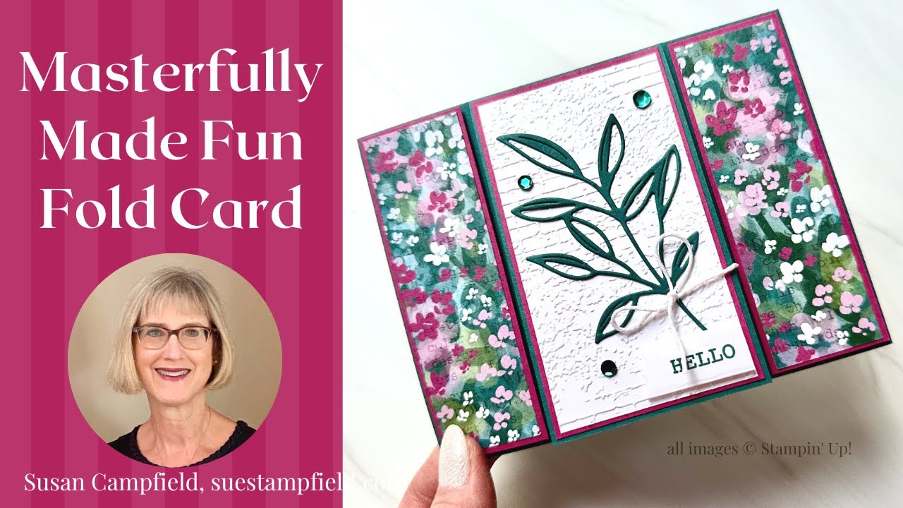 Masterfully Made Fun Fold Card
