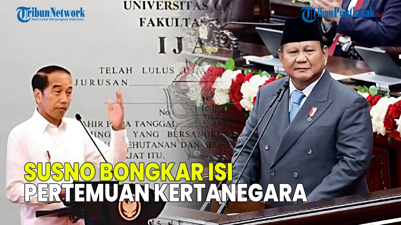 UPDATE❗ PRABOWO TAK INGIN ENERGI BANGSA HABIS DI ISU IJAZAH JOKOWI