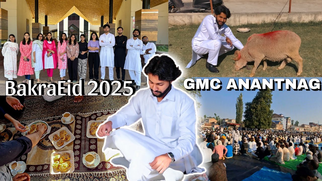 BakraEid 2025 || Kheer party || GMC ANANTNAG with Friends