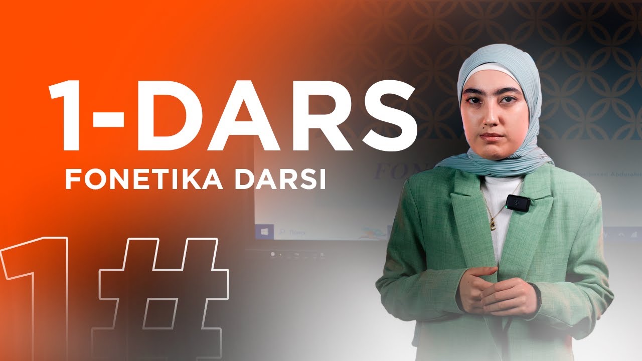 Bepul ona tili darsi | 1-dars Fonetika