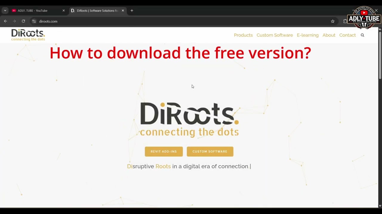 How to Download & Set Up FREE DiRoots Add-ins for Revit