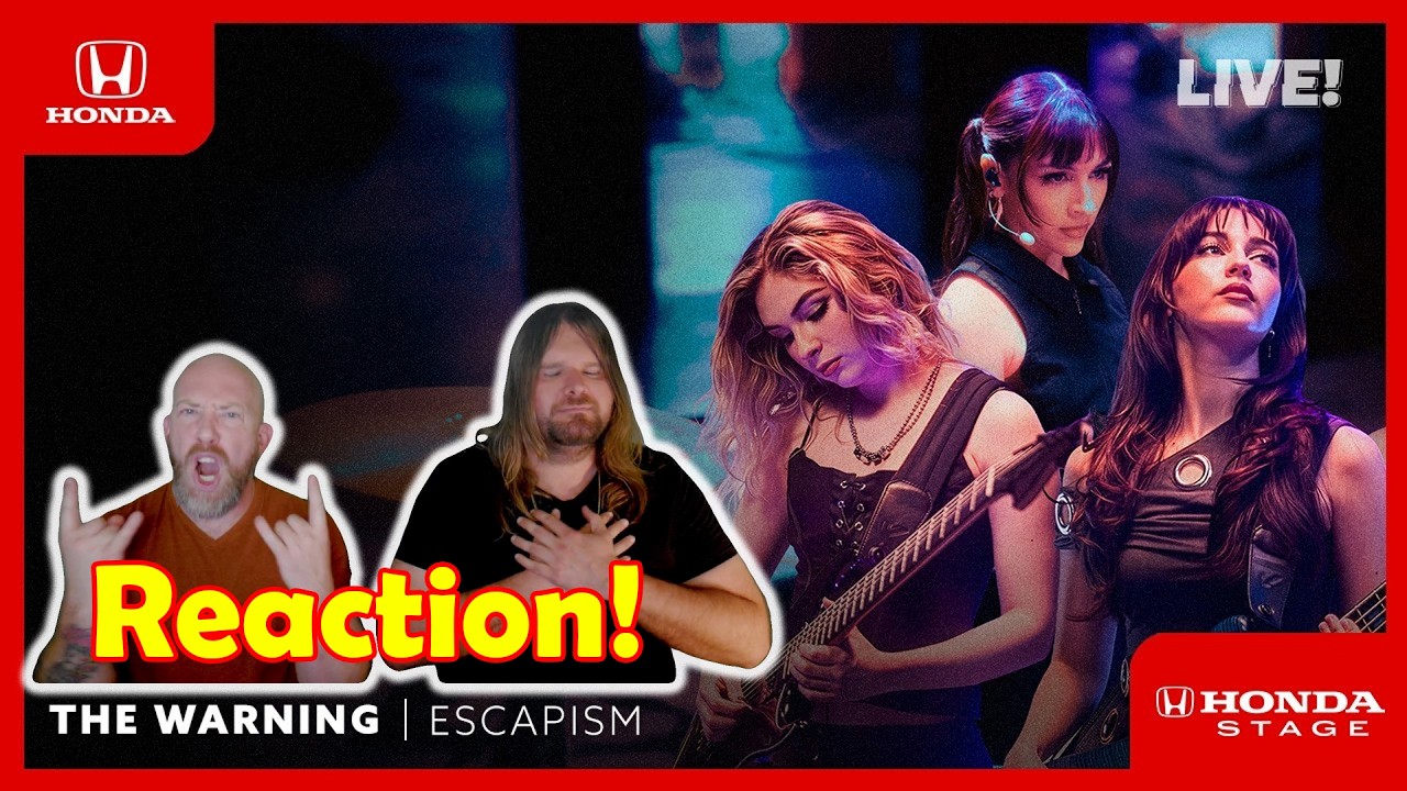 Реакция музыкантов на выступление группы The Warning на сцене Honda Stage | Живое выступление - 