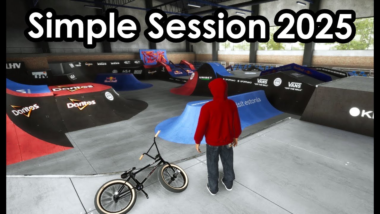Time for A Simple Session! New Official Map by 8Bitt - BMX Streets