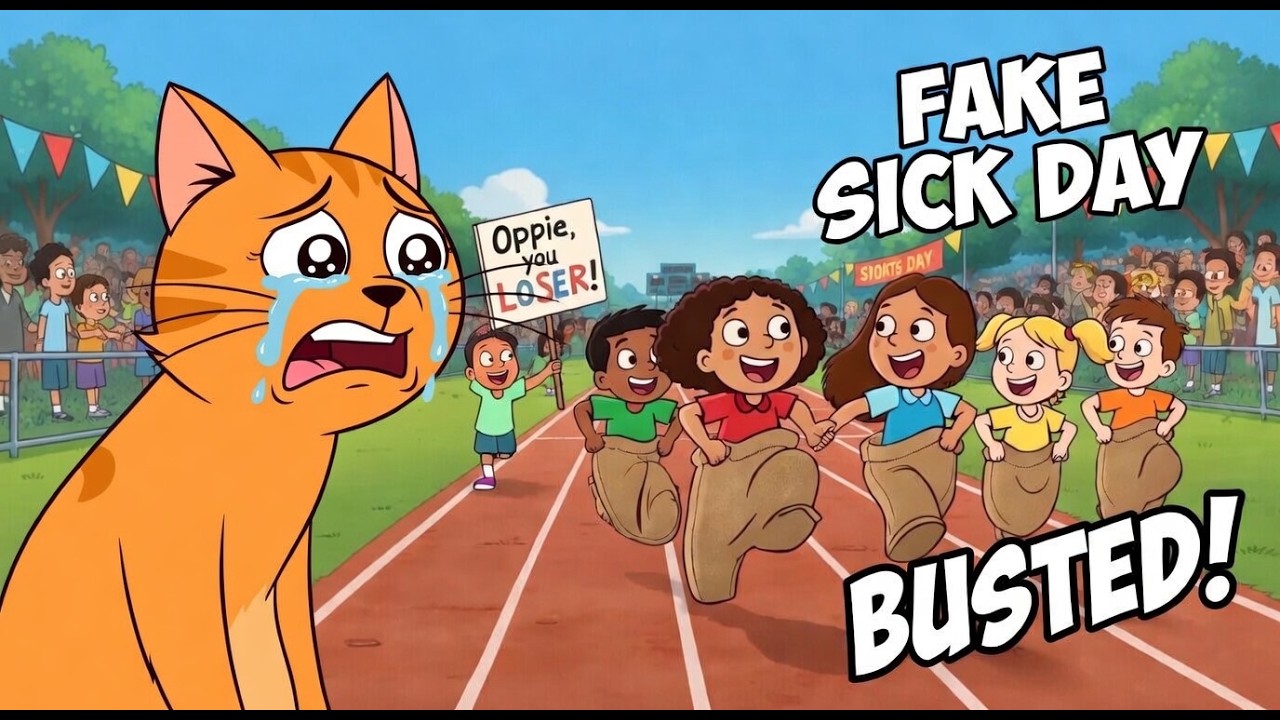 Oppie Faked Being Sick to Skip School… Big Mistake | Jude & Oppie
