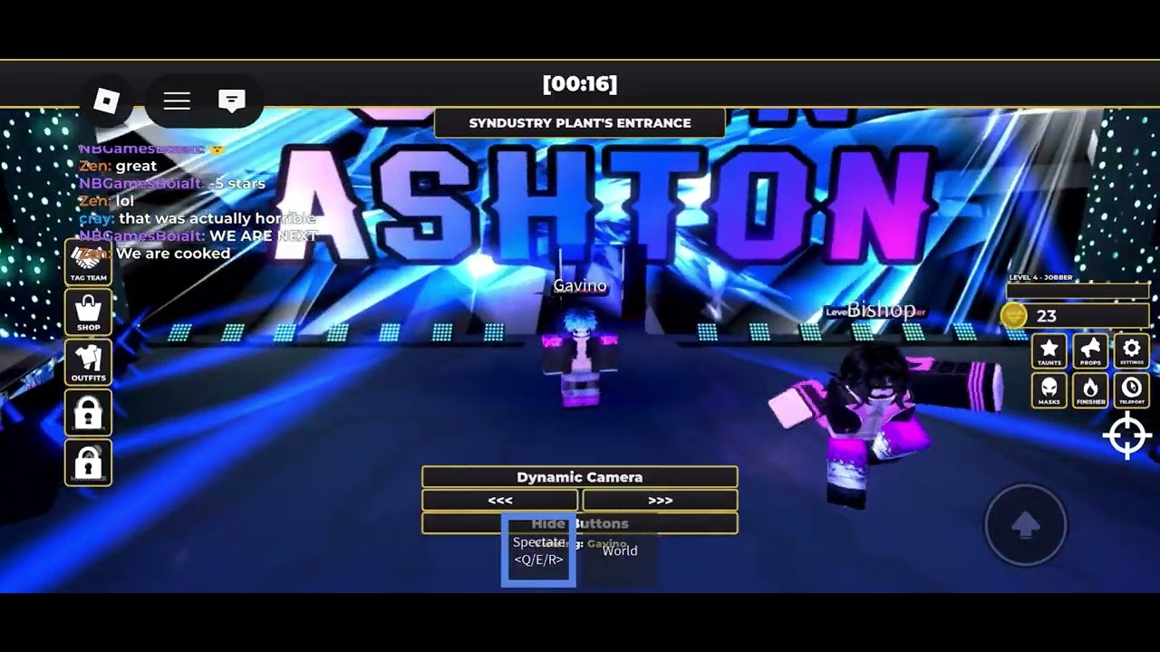 Winning a World Title as my Roblox alt account(WWE 2k23 Roblox)