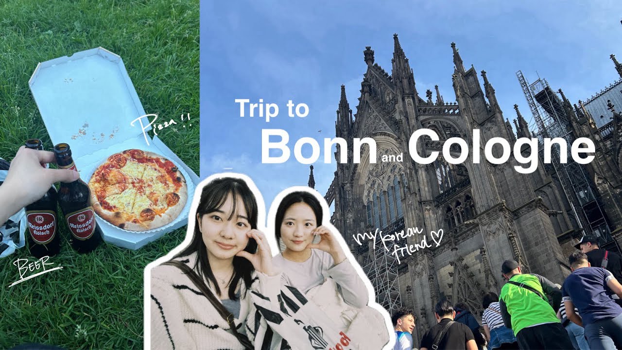 【ドイツvlog】trip to Bonn and Cologne｜ケルン観光🇩🇪✨