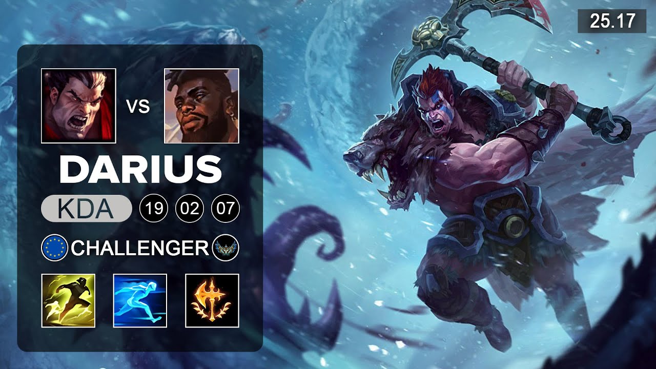 Darius vs KSante Top - EUW Challenger - Patch 25.17 Season 15