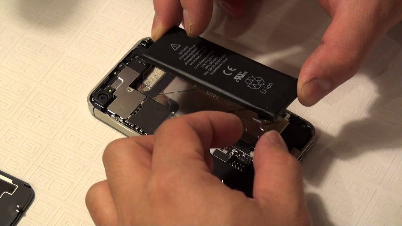 Замена аккумулятора Apple iPhone 4s