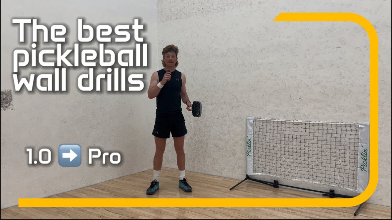 The Best Pickleball Wall Drills