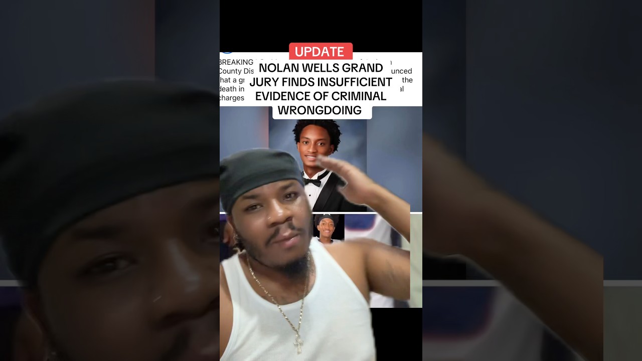 Update - Nolan Wells Grand Jury finds insufficient evidence #update  #nolanwells #worldnews #crime