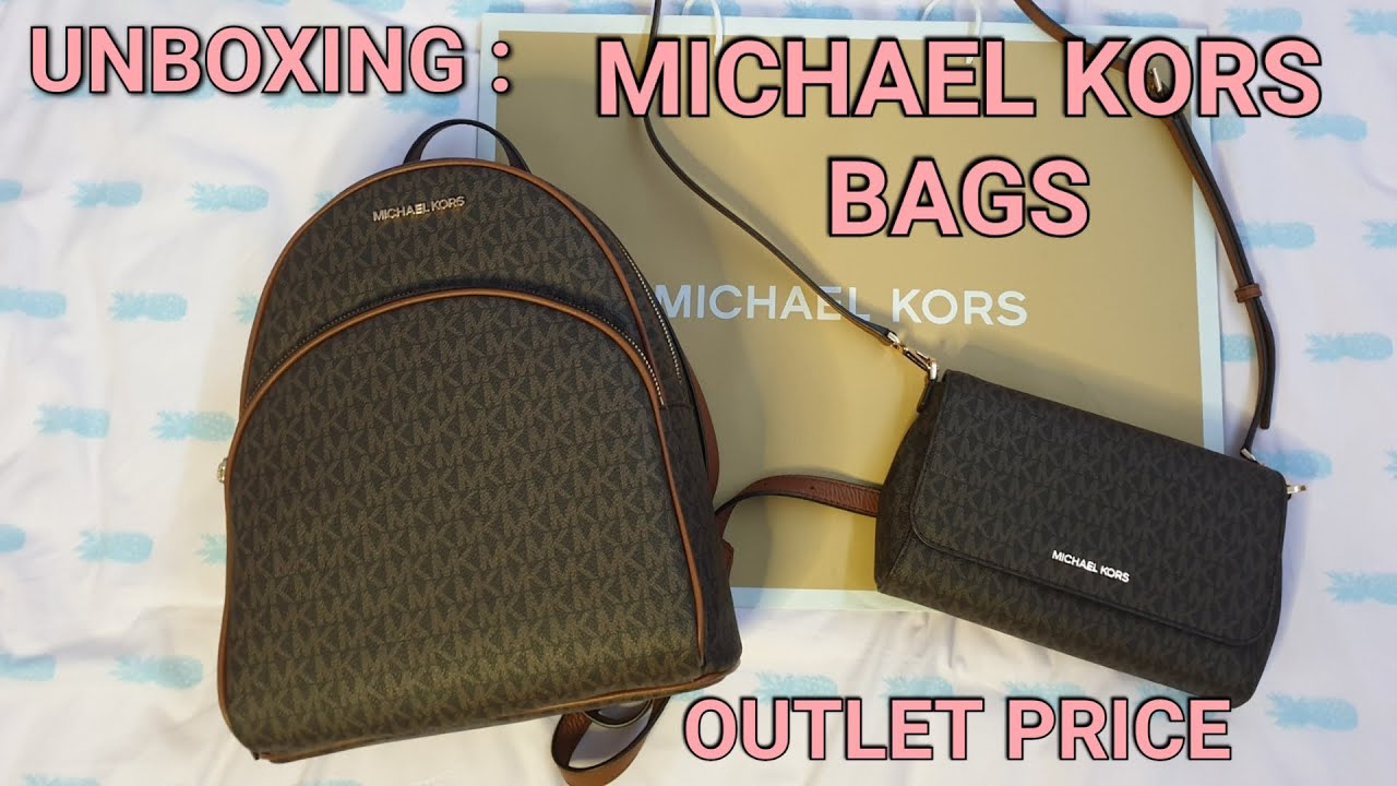 UNBOXING : MICHAEL KORS BAGS | OUTLET PRICE