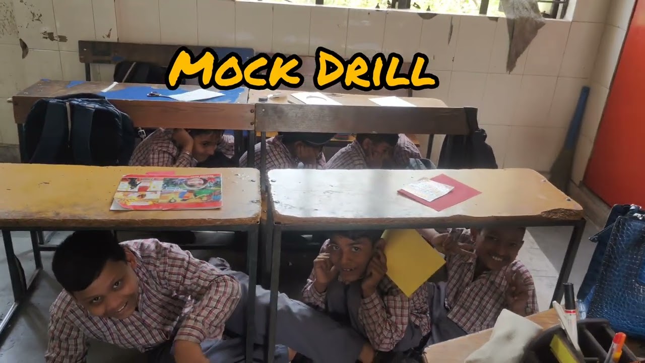 Mock drill... Awareness..operation sindoor