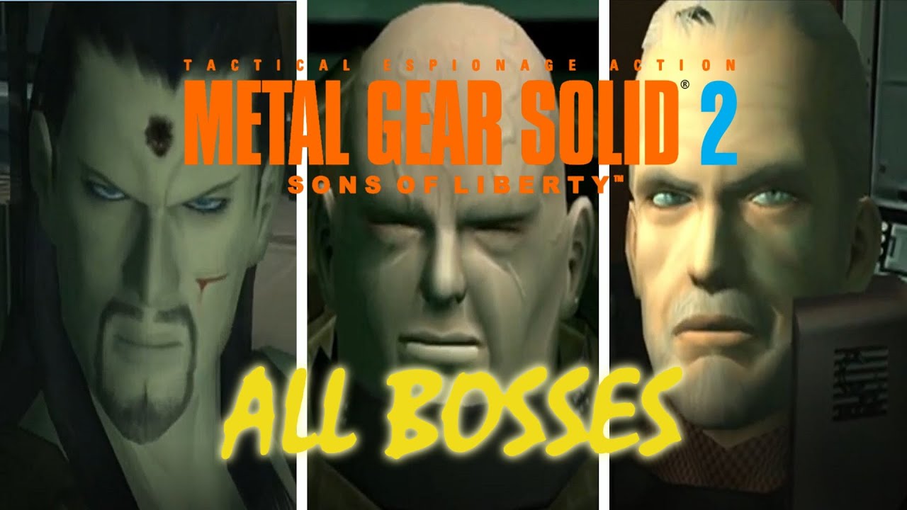 Metal Gear Solid 2: Sons of Liberty: All Bosses