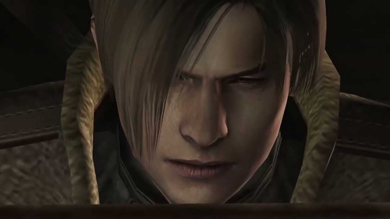 Playing the best video game of all time (resident evil4)