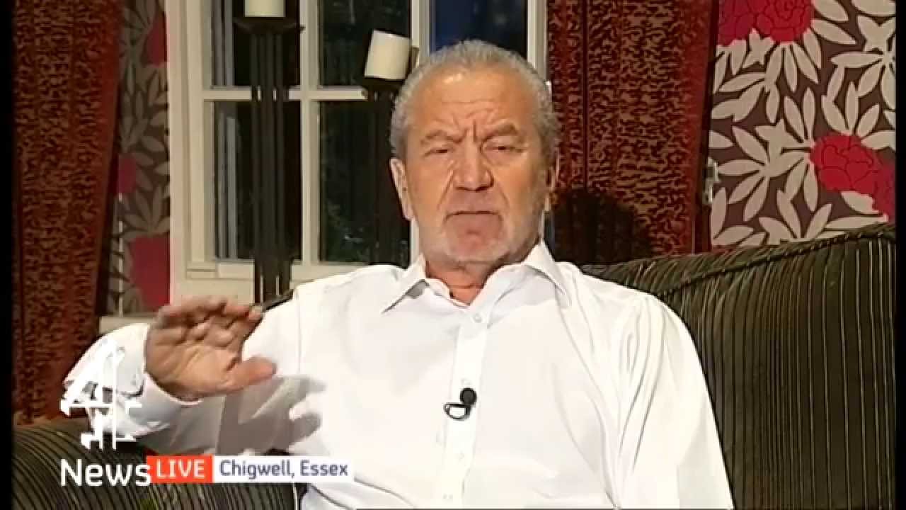 Lord Sugar discusses immigration reform | Channel 4 News