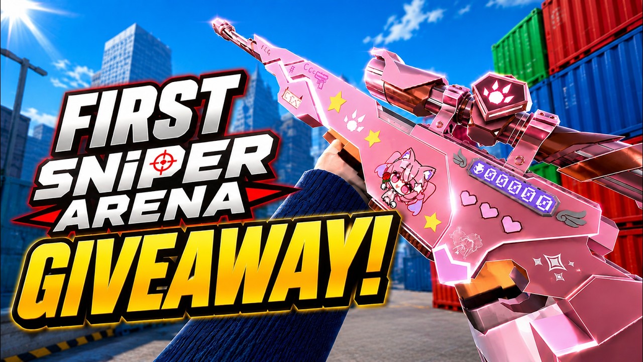 Get Cash & Rare Items for FREE... (Sniper Arena Giveaway Roblox)