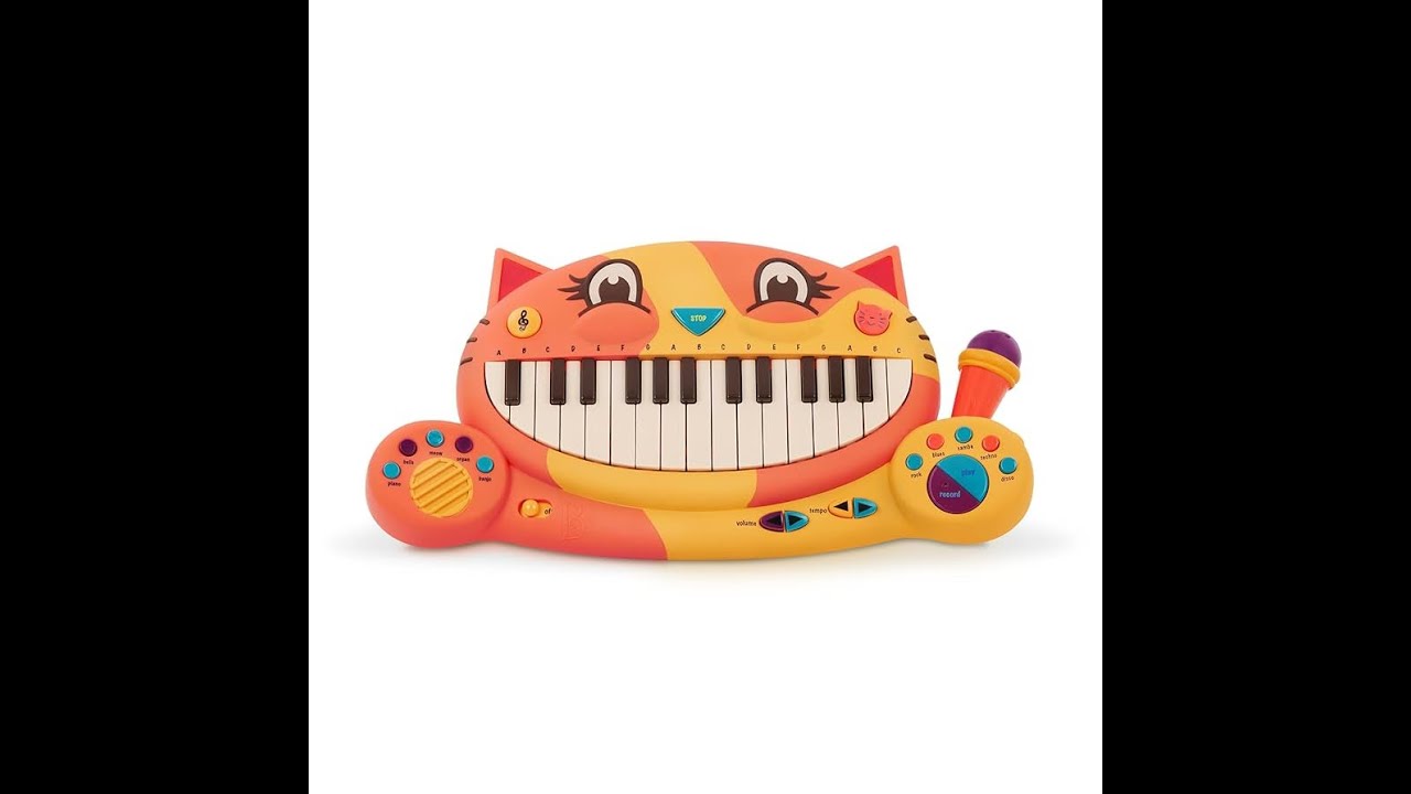 b. toys - meowsic cat keyboard - all audio content (Direct Audio)