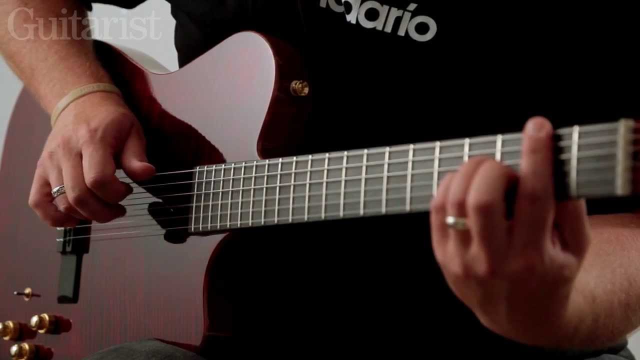 Carvin NS-1 & Godin xtSA multi-voice guitar demo
