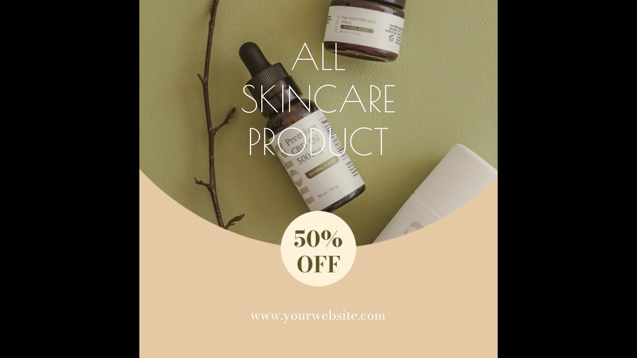 Free Cosmetics Offer Video Template (Customizable) - FlexClip