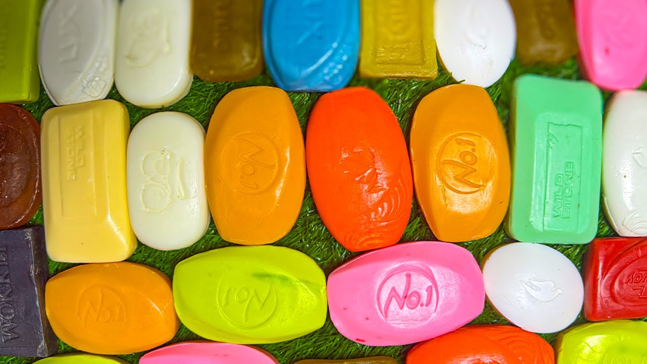 No Sound Satisfying ASMR International SOAP HAUL OPENING SOUND ASMR | Soap Satisfying Video