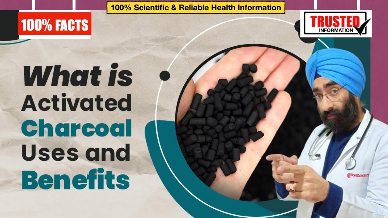 Activated Charcoal Benefits & Side effects | For Skin, Stomach -Toxins & Poisons | Dr.Education