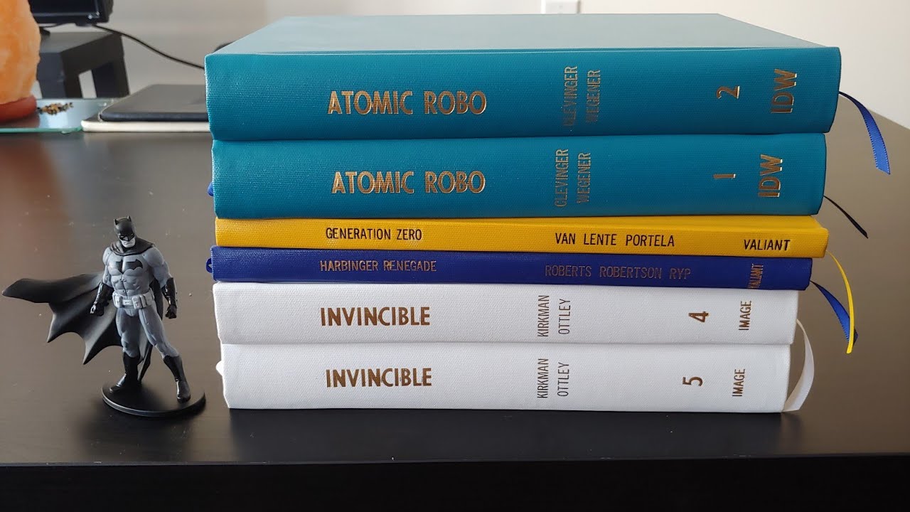 NEW CUSTOM HARDCOVER COMICS! Robots, Valiant and Image!