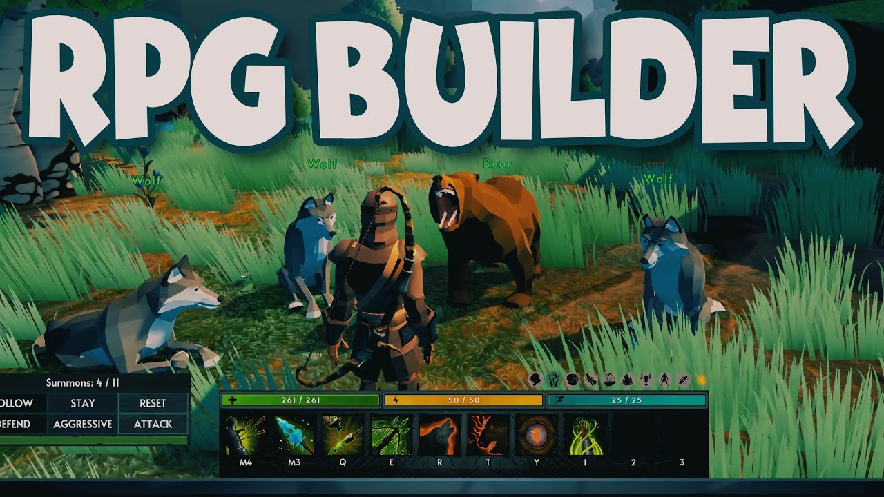 RPG Builder -- MASSIVE Roleplaying Game Creation Kit For Unity