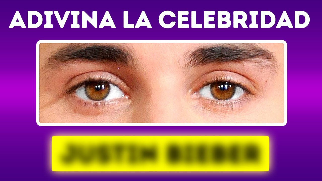 Juego de preguntas y respuestas: adivina a la celebridad por sus ojos