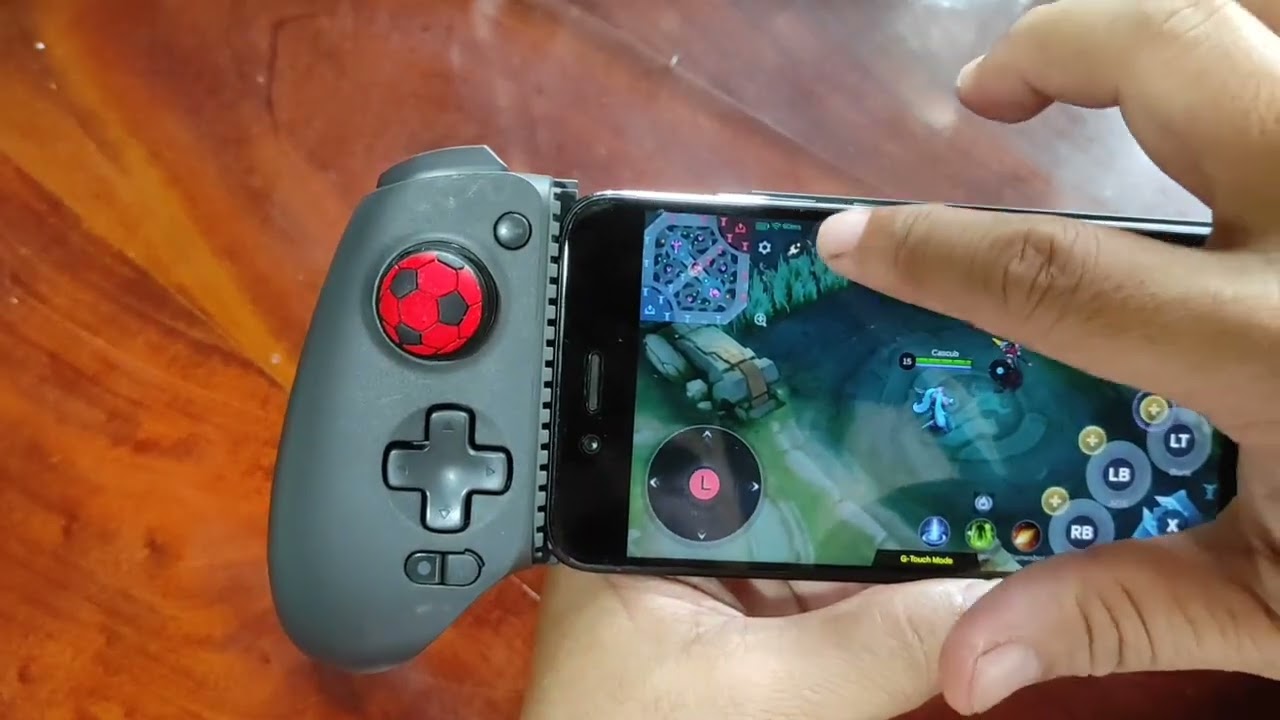 How to map buttons of GameSir G8+  to Mobile Legends
