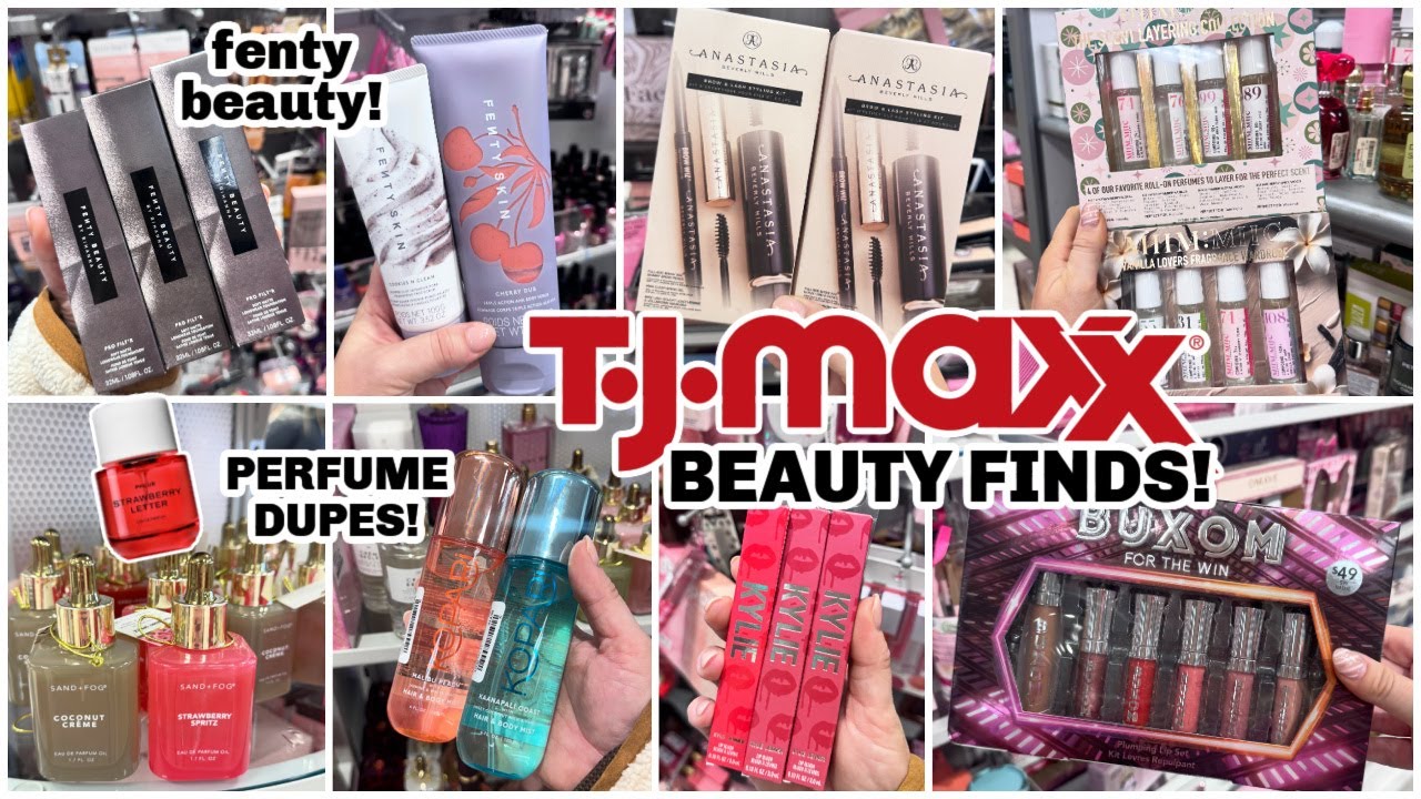 TJ MAXX BEAUTY SECTION IS GETTING GOOD AGAIN! Shop With Me + What I Bought!