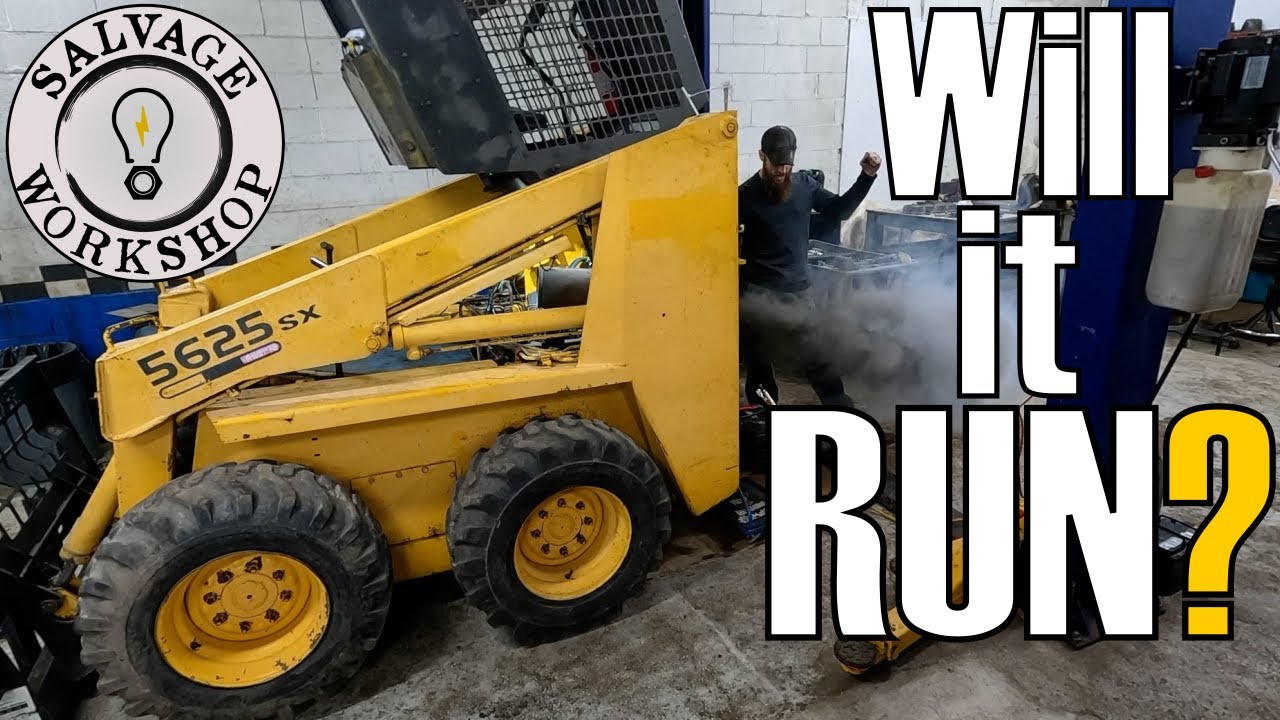 Going DEEP into the Diesel Fuel SYSTEM... Can the Pro's HELP? ~ 1995 Gehl 5625sx Skid Loader P4