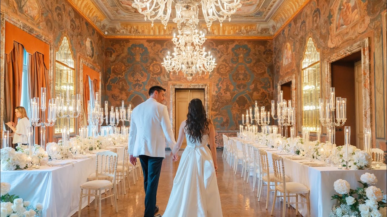 Lake Como Italy FULL Wedding Video- Villa Erba June 2023