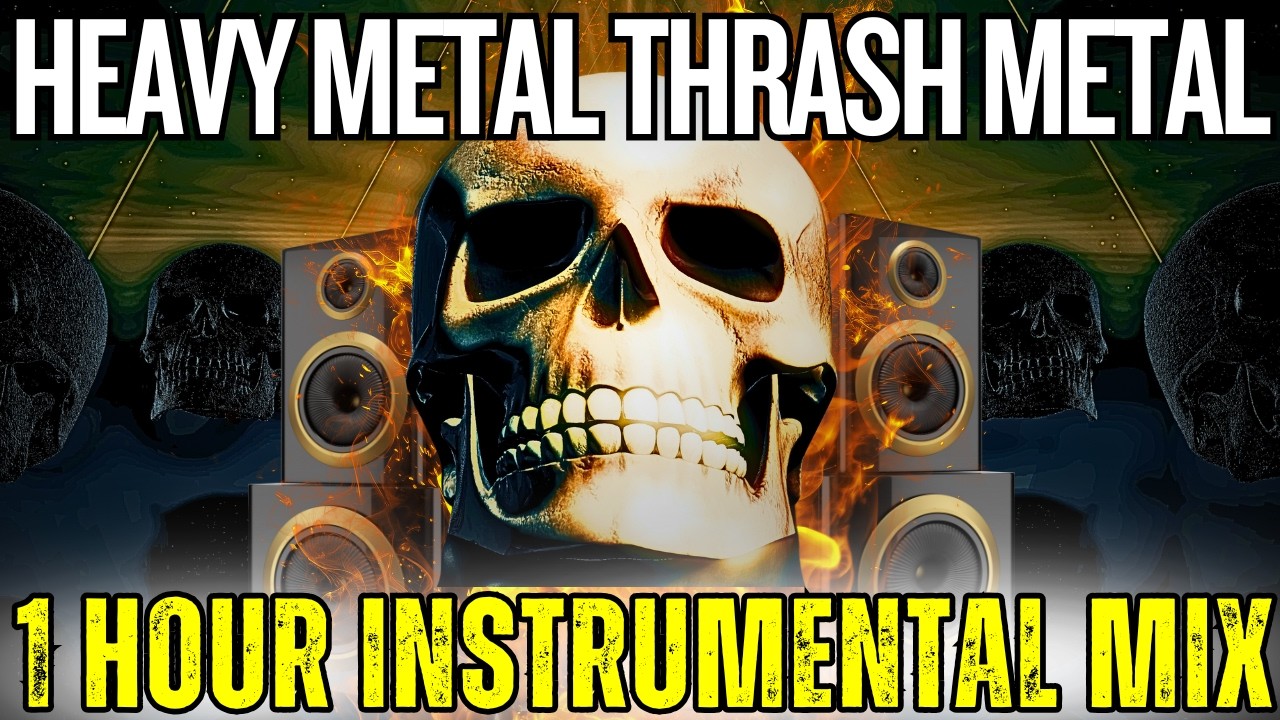 1 HOUR HEAVY METAL & THRASH METAL INSTRUMENTAL Mix FOR GAMING/WORKOUTS