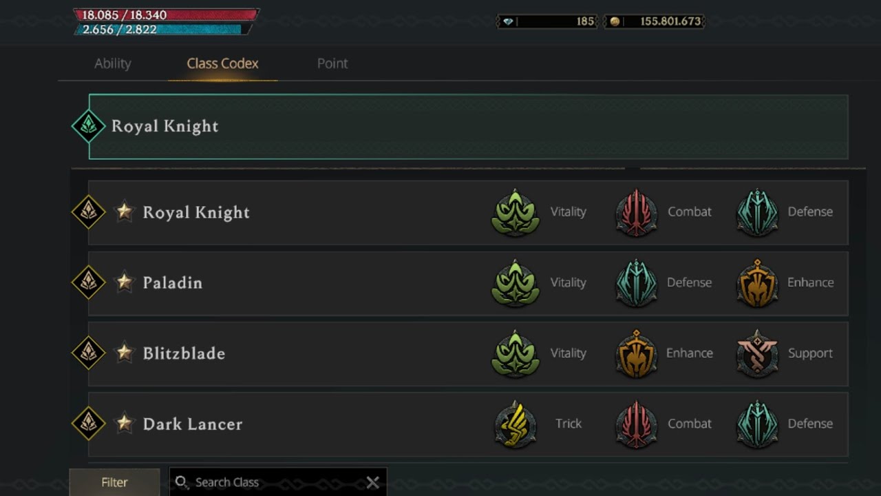 Compare Ability Paladin VS Royal Knight Untuk Sword And Shield Lordnine Server Horatio 04