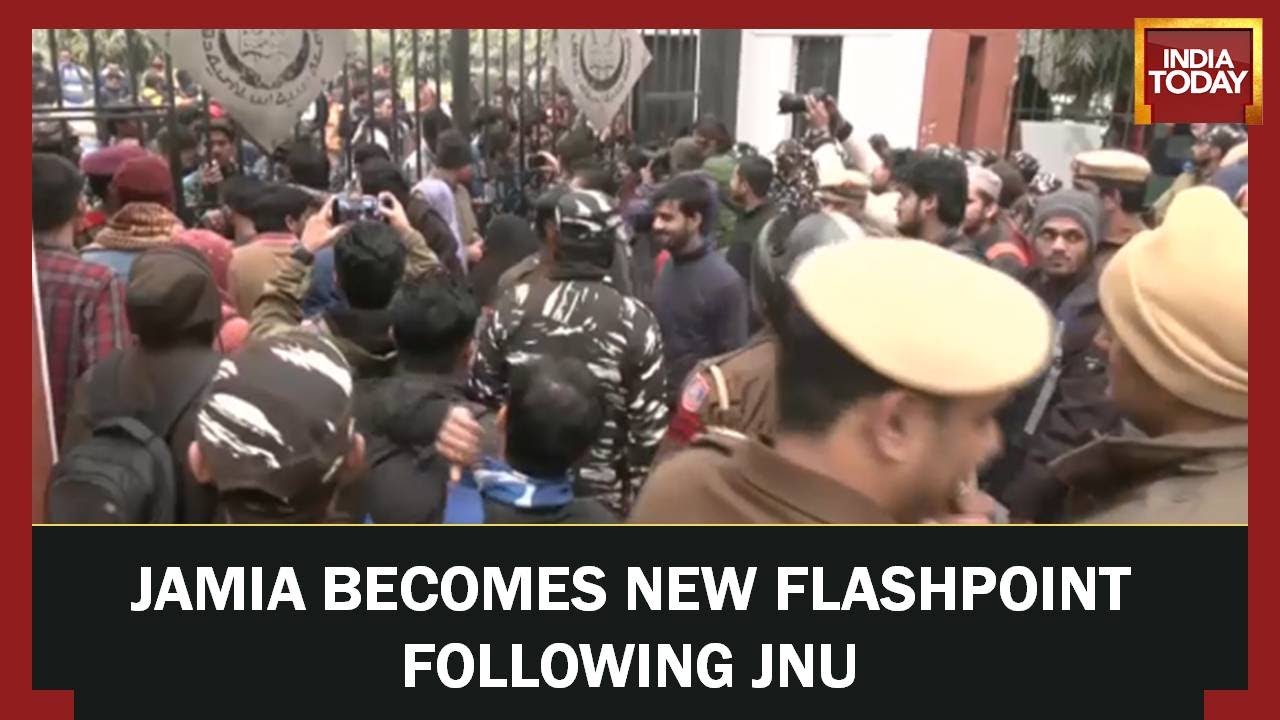 Jamia Campus Showdown Over Banned BBC Film: Slogans Raised | 'Five Students have been Detained'