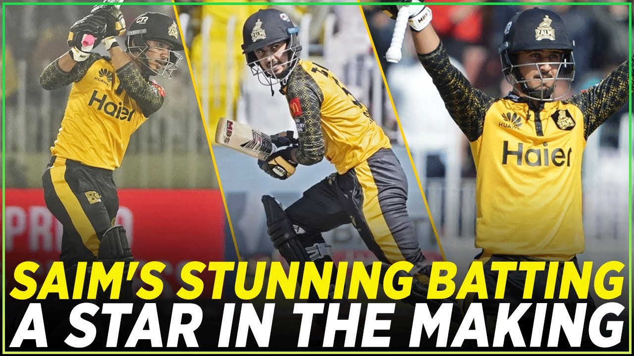 Future Run-Machine | Watch Saim Ayub's Impressive Shots | Artistry With The Bat | HBL PSL | MI2A