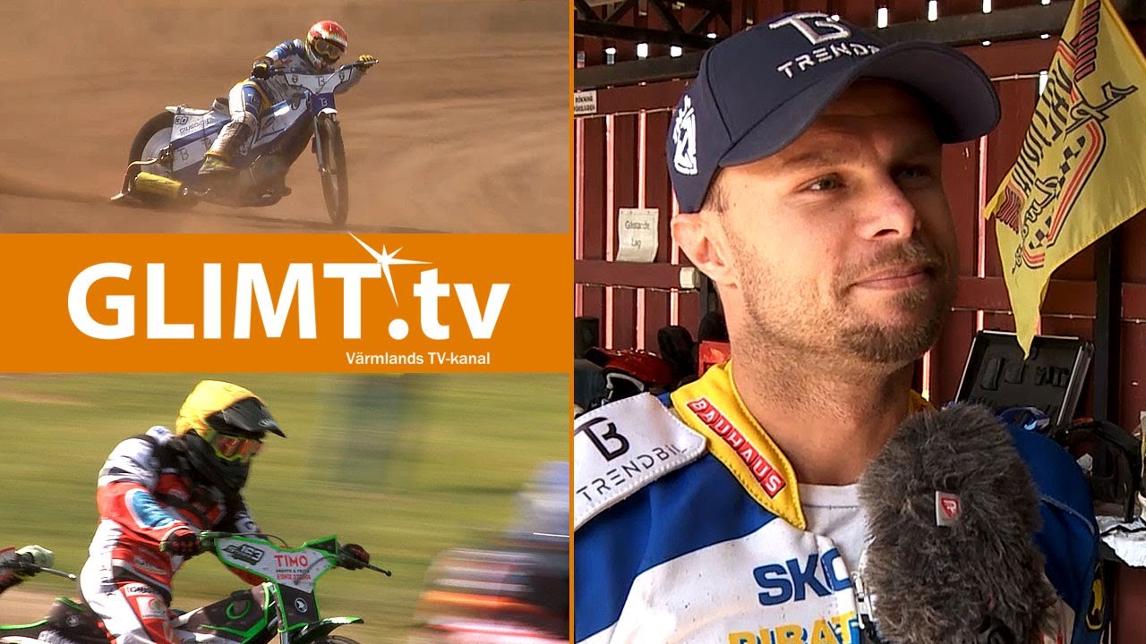 SM-kval i speedway på Kalvholmen i Karlstad
