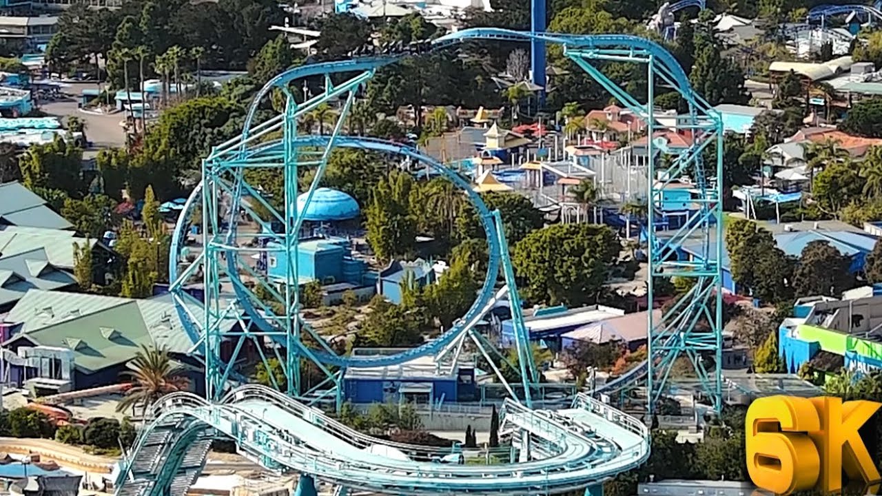 Electric Eel Drone Footage 6K SeaWorld San Diego, CA