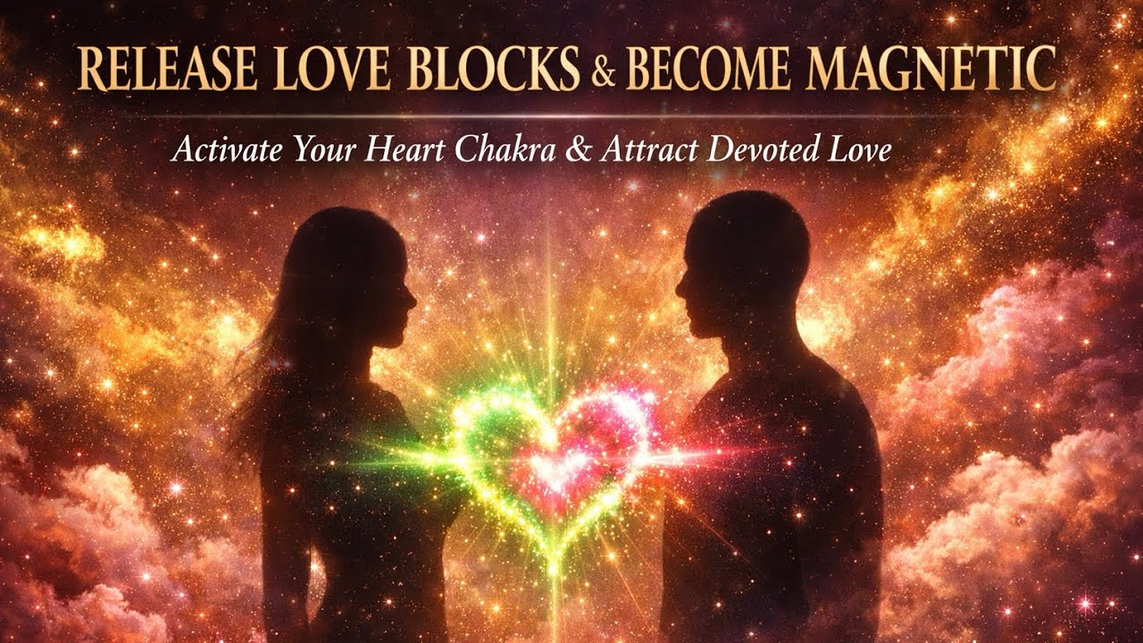 💖 RELEASE LOVE BLOCKS & BECOME MAGNETIC | Activate Your Heart Chakra & Attract Healthy, Devoted Love