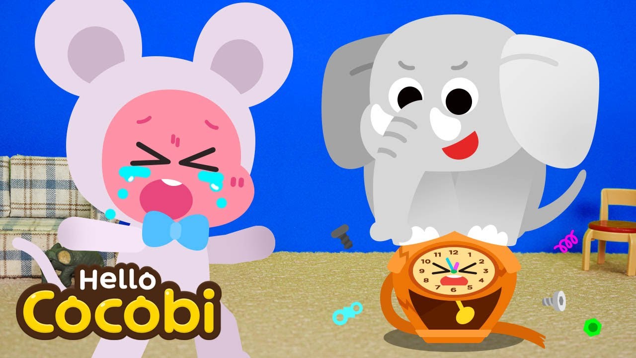 Hickory Dickory Dock | Nursery Rhymes & Kids Songs | Hello Cocobi