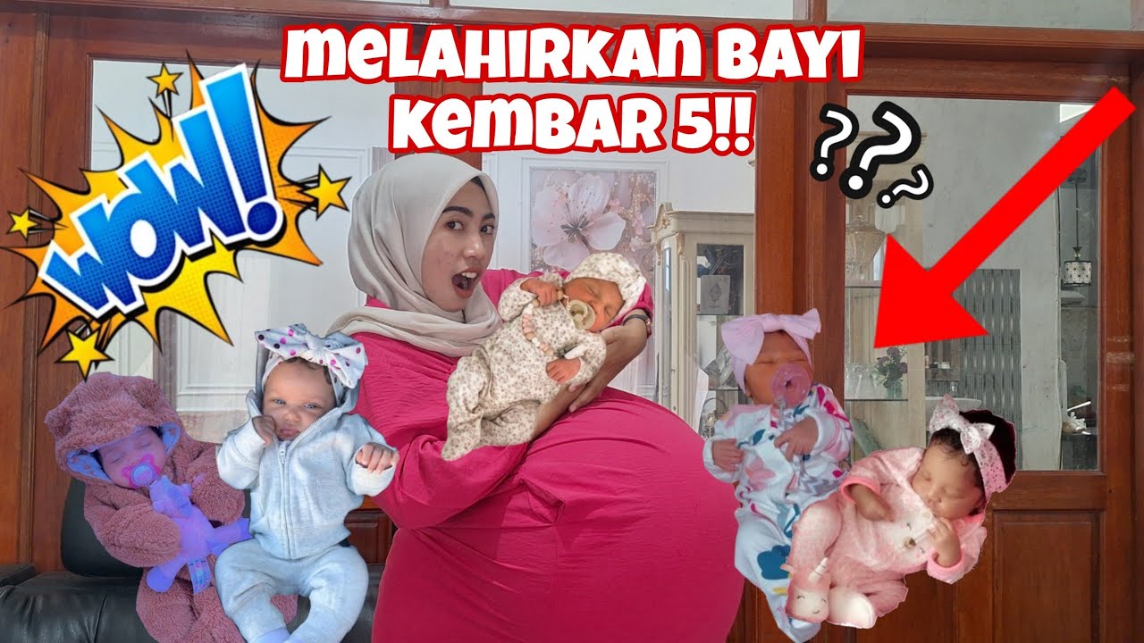 DRAMA LUCU KAK WINDA MELAHIRKAN BAYI KEMBAR 5