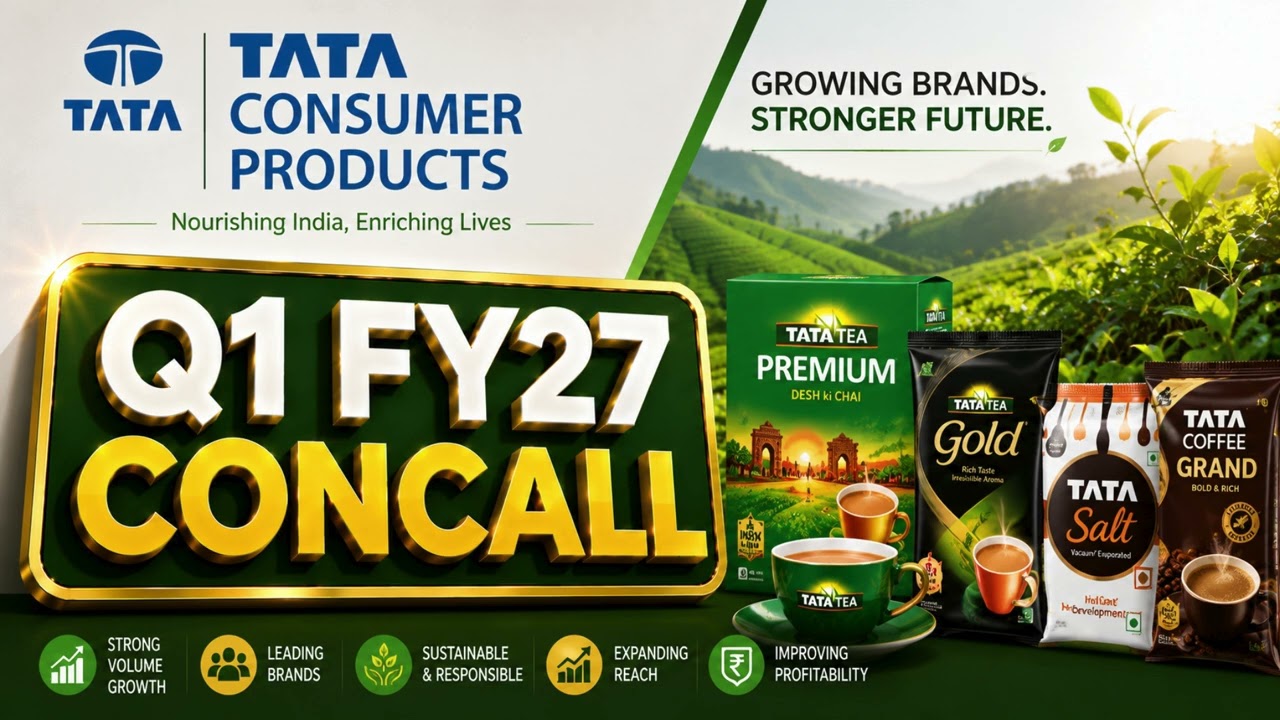 Tata Consumer Products Q1 FY27 Concall: FMCG Business, Margins & Business Outlook