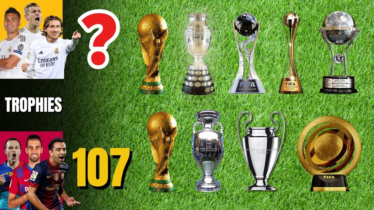 KCM 🆚 Xavi–Iniesta–Busquets | Who Has More Trophies? 🏆