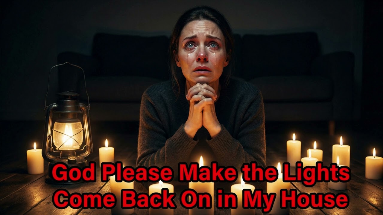 GOD MAKE THE LIGHTS COME BACK ON IN MY HOUSE
