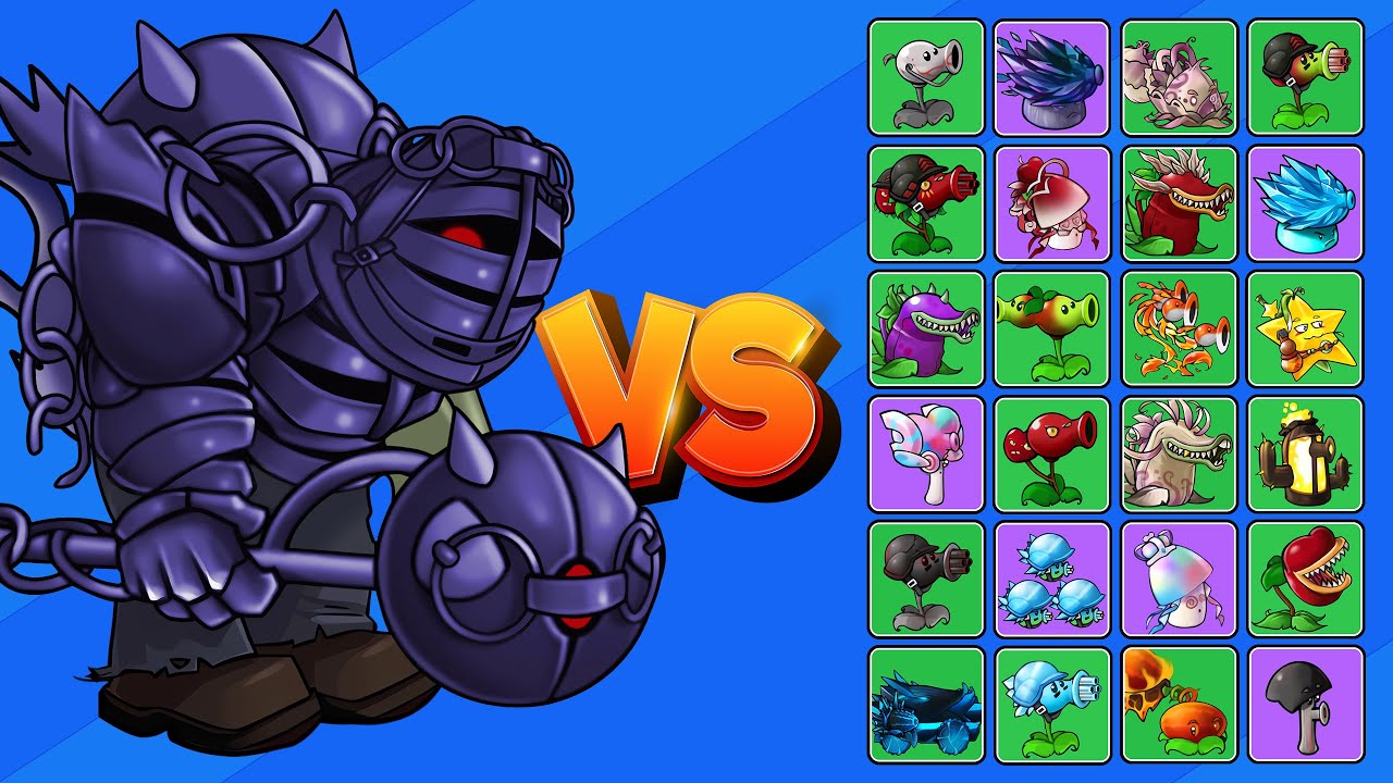 ZOMBISTEIN DE OBSIDIANA vs TODAS LAS PLANTAS FUSIONADAS | PvZ Fusion