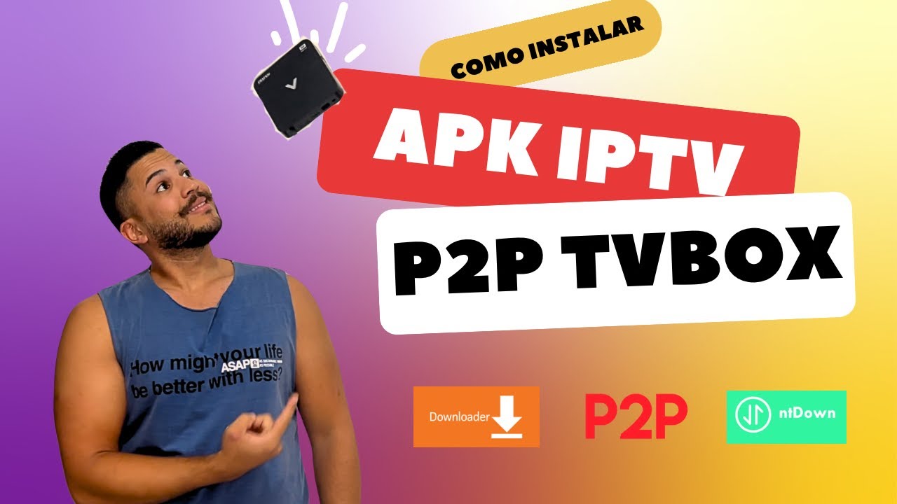 COMO INSTALAR APK P2P NO TVBOX OU EM APARELHOS ANDROID #iptv #p2p #tvbox