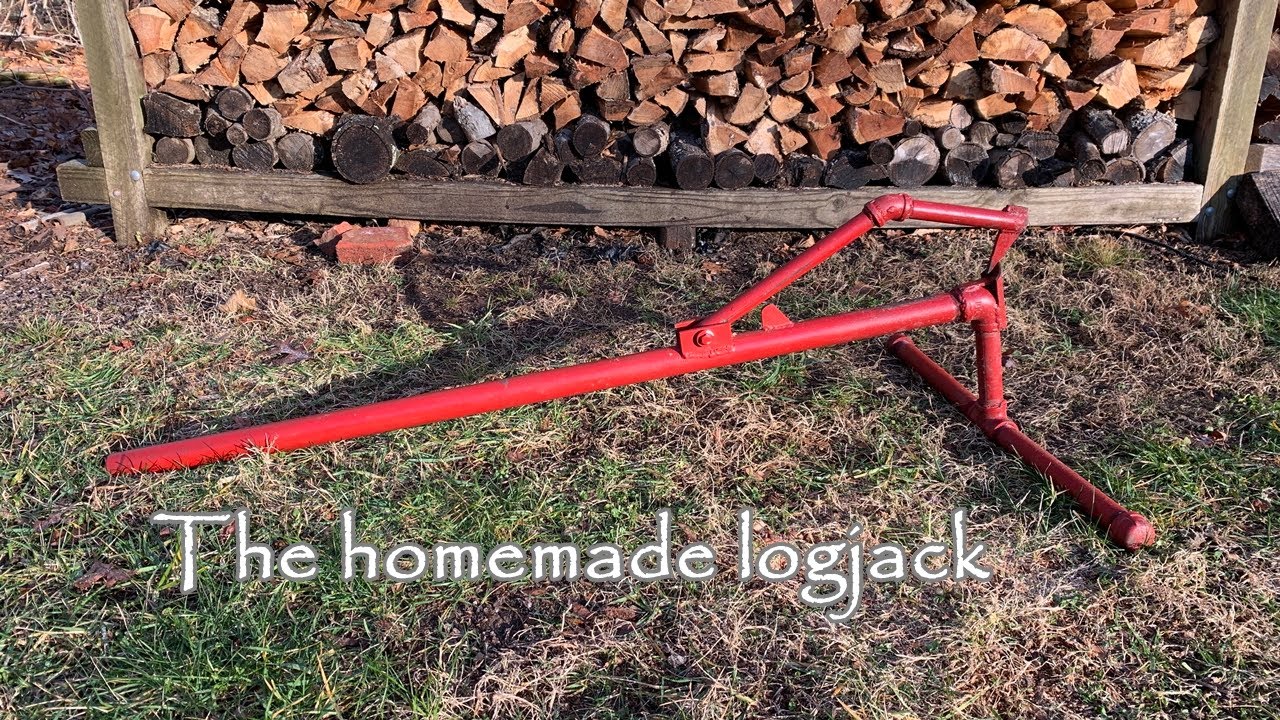Homemade log jack