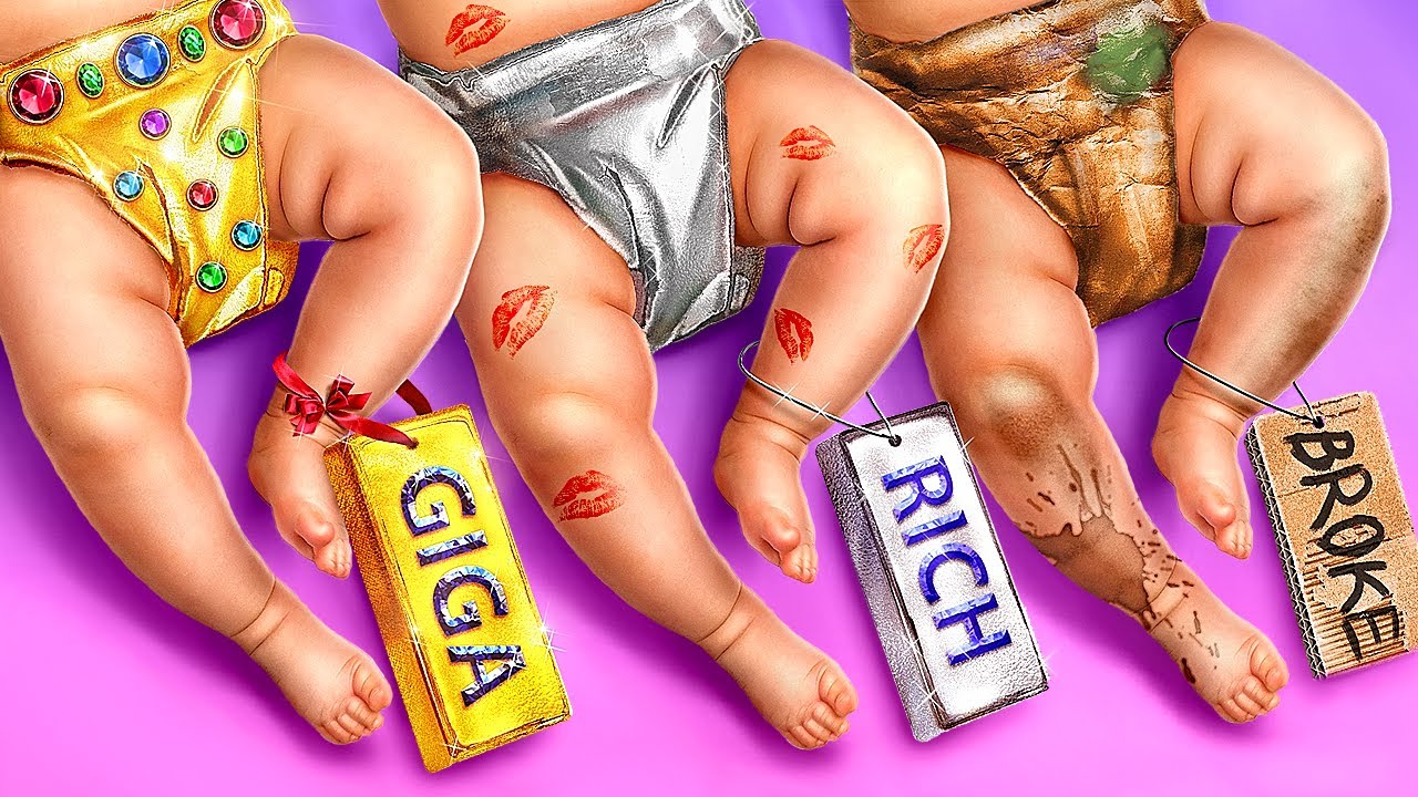 Rich vs Broke vs Giga Rich