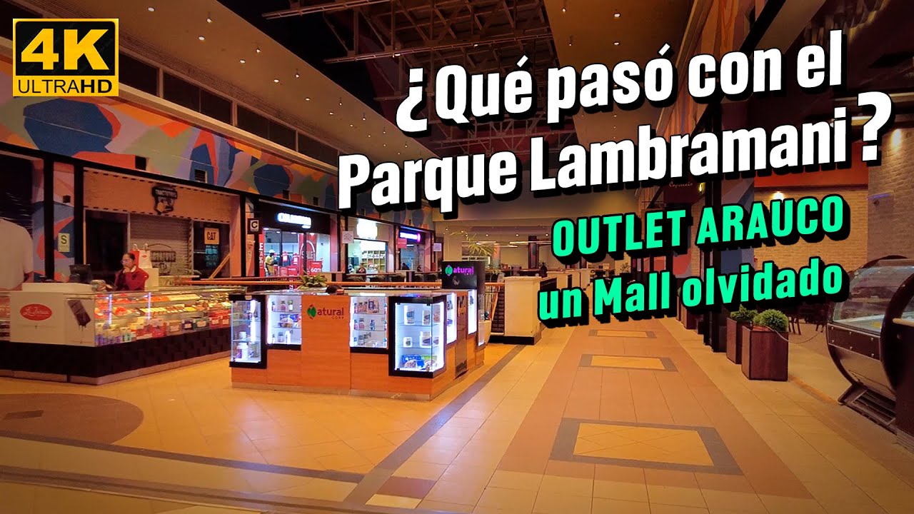 ¿Recuerdas el Parque Lambramani? Mira cómo está ahora… Outlet Arauco | Arequipa 2025